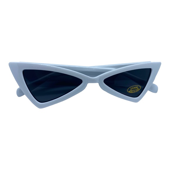 Zumiez Accessories Petals And Peacocks Mod Style White Sunglasses